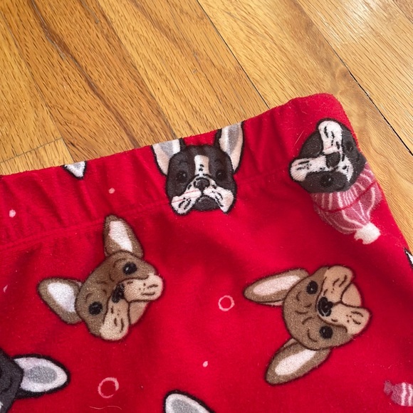 Secret Treasures Soft Fleece Pajama Bottoms. “Doggies”Size Large (12-14)  EUC - Picture 4 of 10